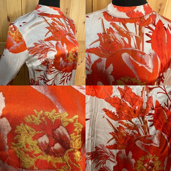 Karen by Simonsen Mercy too abstract floral top . Denmark designer . - Picture 4 of 10